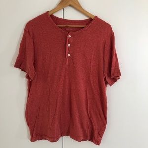 J. Crew Men's Stock Jersey Red Size Large